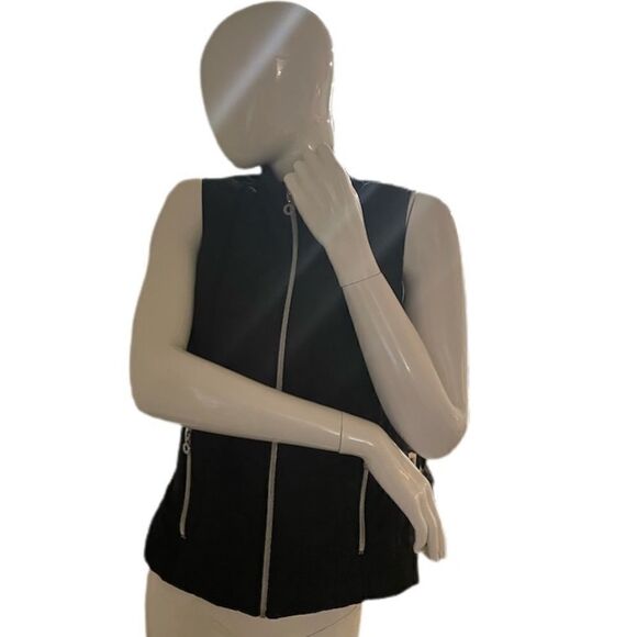 Andrew Marc - Marc New York Black Vest - Picture 1 of 2